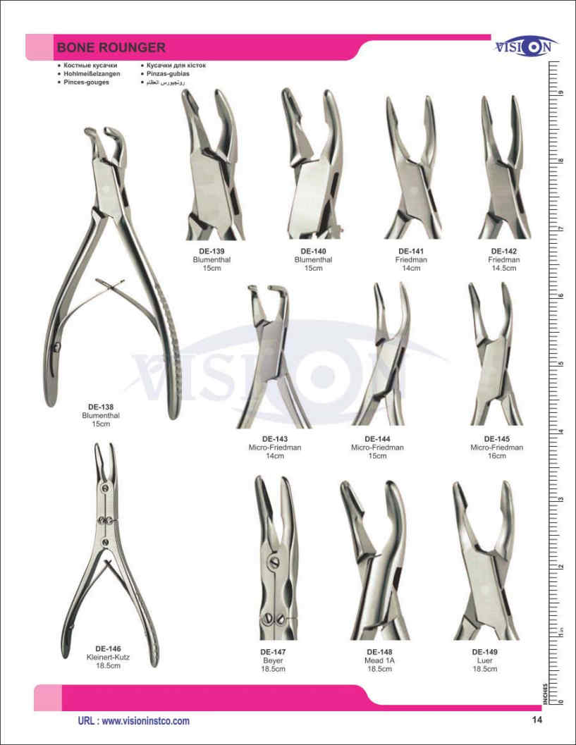 Vision Instruments Company Instruments